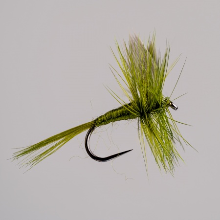 Barbless Olive Dun Dry Fly