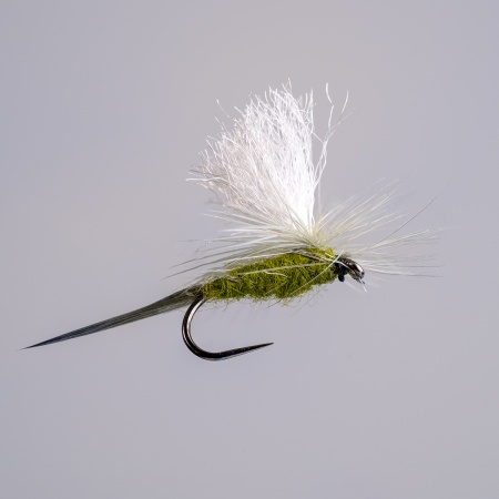 Barbless Blue Winged Olive Parachute Dry Fly