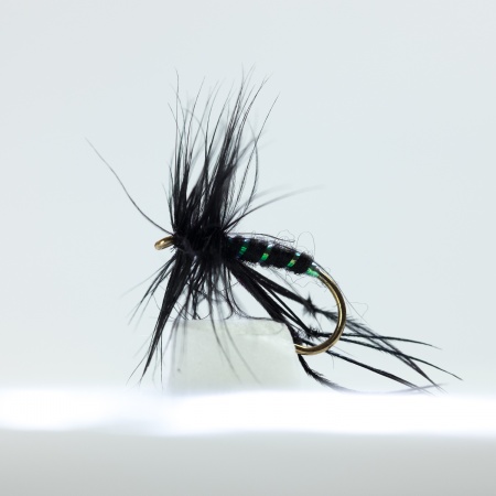 Bristol hopper Black Dry Fly