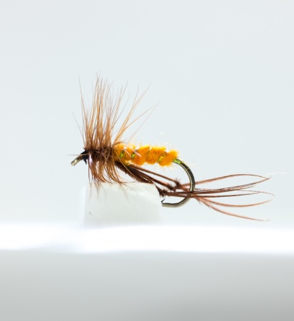Bristol Hopper Orange Dry Fly