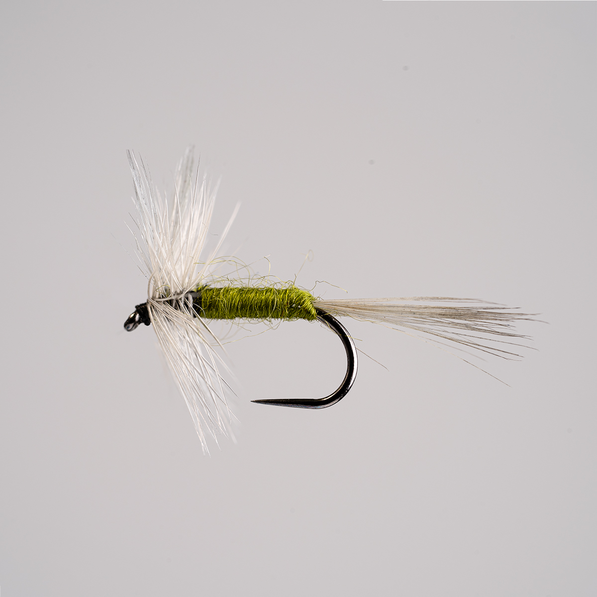 Barbless Blue winged Olive Dry Fly - Dragonflies