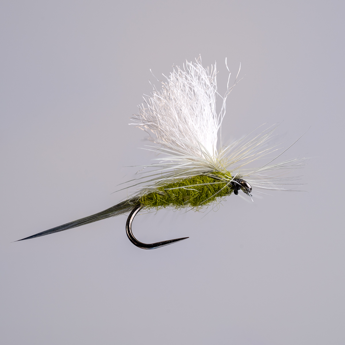 Barbless Blue Winged Olive Parachute Dry Trout fly Fishing flies By Dragonflies 