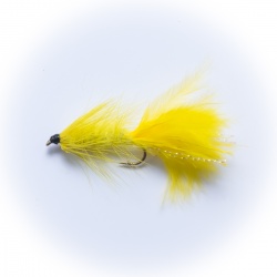 Yellow Woolly Bugger Lure