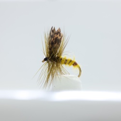 Yellow Cow Dung  Dry Fly